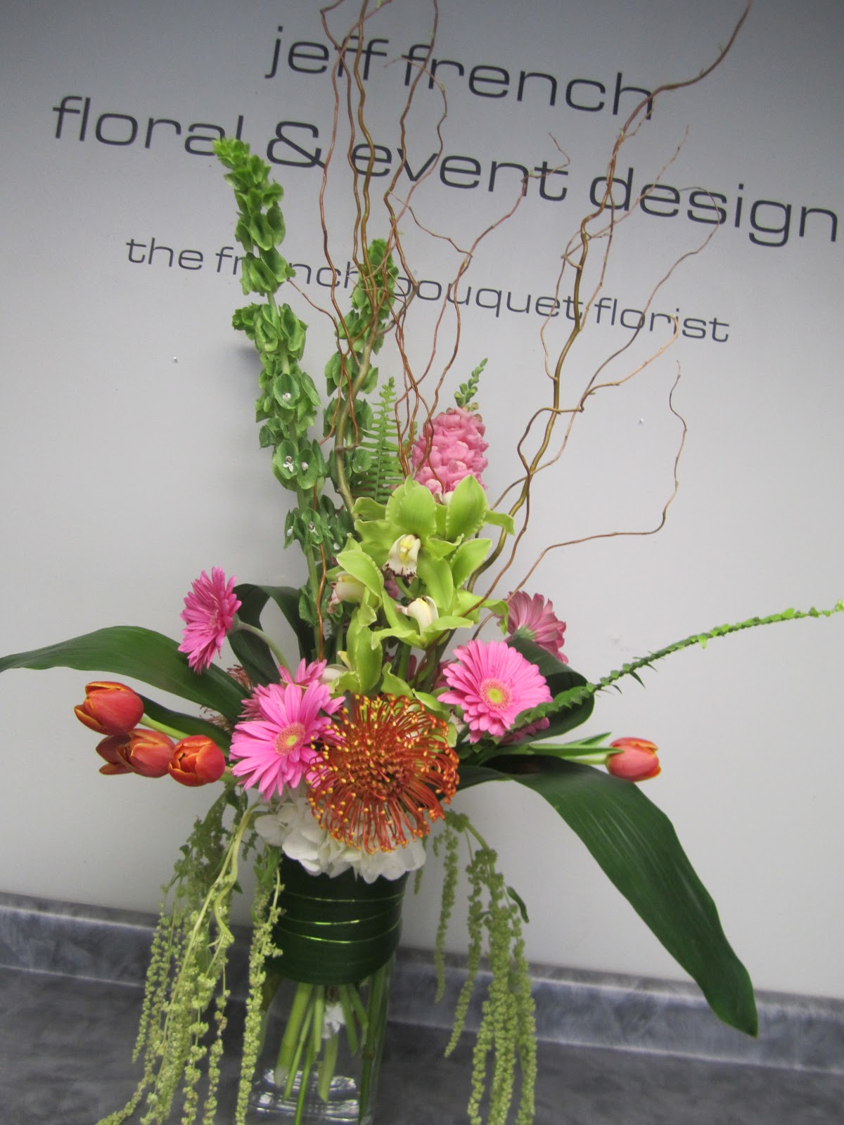 jeff french floral & event design: funeral flowers