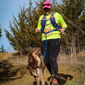 Trail running with Stella Ella