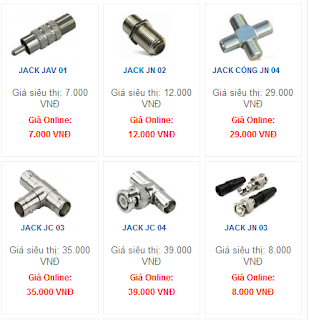 Phụ kiện dây tín hiệu camera bộ chia hình camera