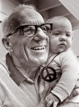 Dr. Benjamin Spock and friend