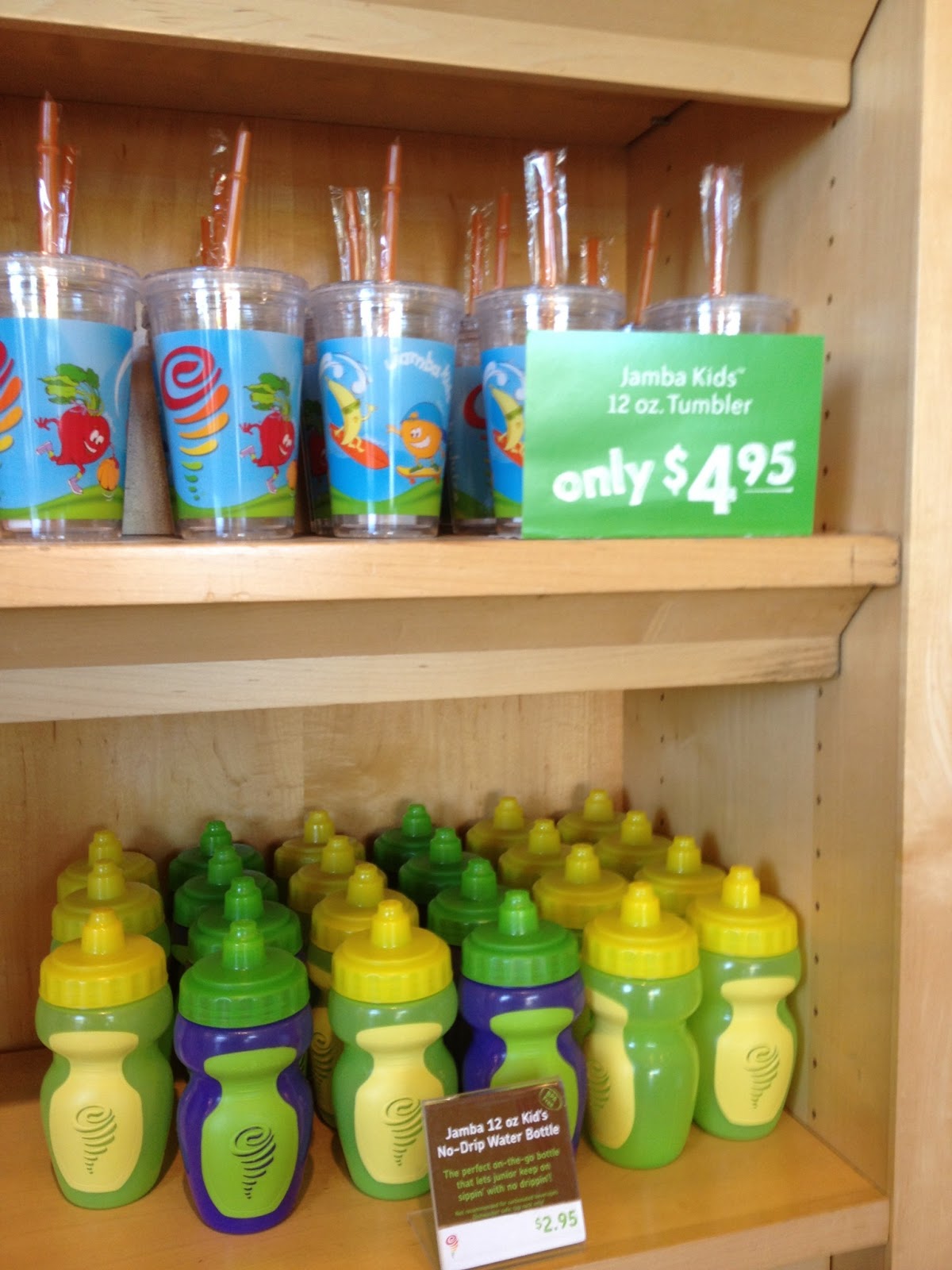 Jamba Juice New Tropical Harvest Smoothie and Jamba Kids Berry Beet It