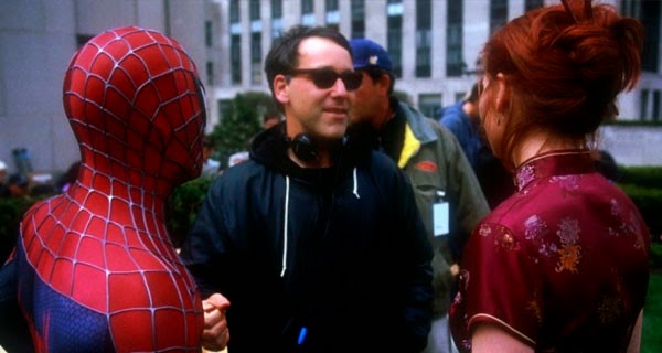 Sam Raimi rodaje Spider-Man