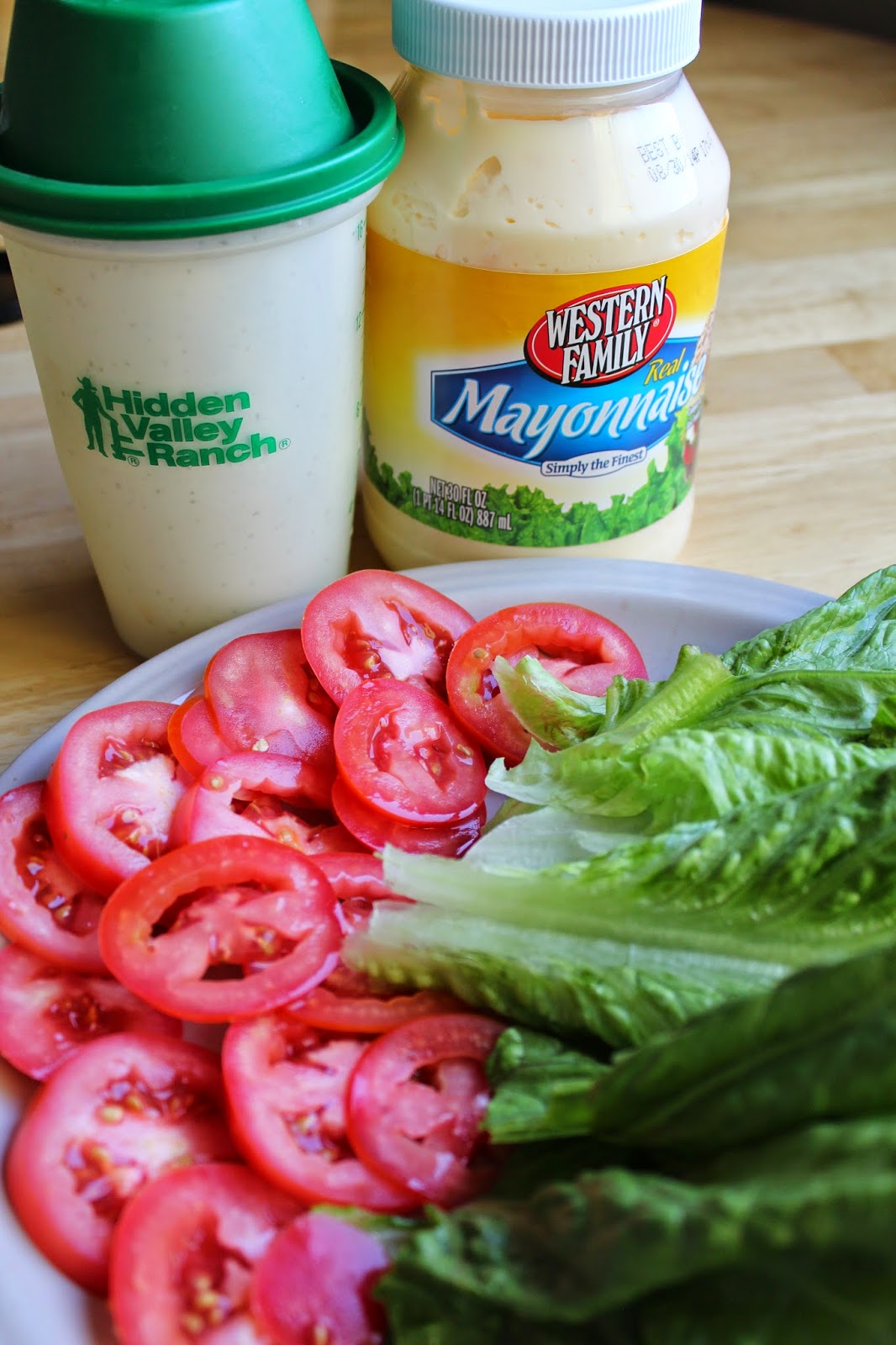 Potpourri Mommy Bacon Lettuce Tomato Sandwich "BLTs"