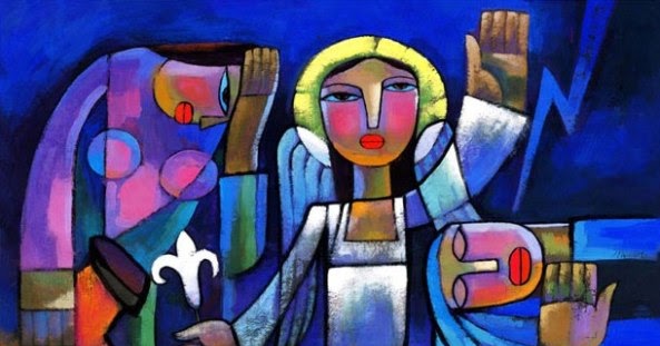 indigenous jesus easter morning by he qi