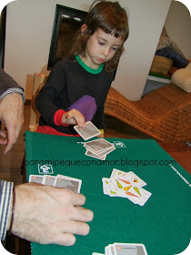 reloj juego de cartas