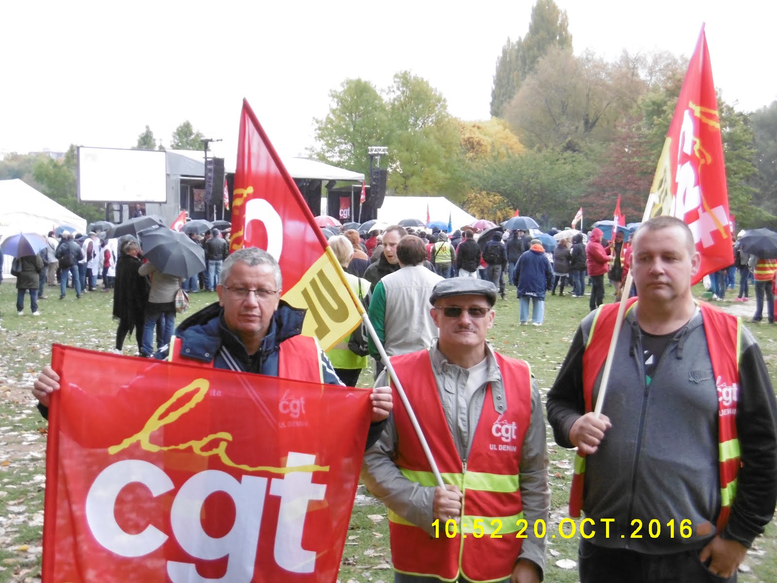 Action CGT Goodyears à Amiens les 19 et 20 octobre 2016