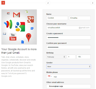 Cara Membuat Email di Google Gmail