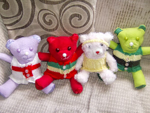 Sherina's handmade teddybears