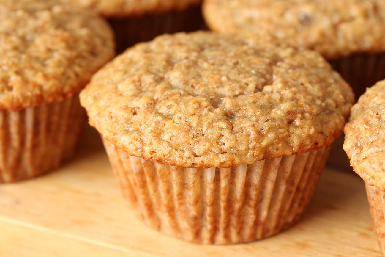 Muffin de Banana com Canela sem Gluten