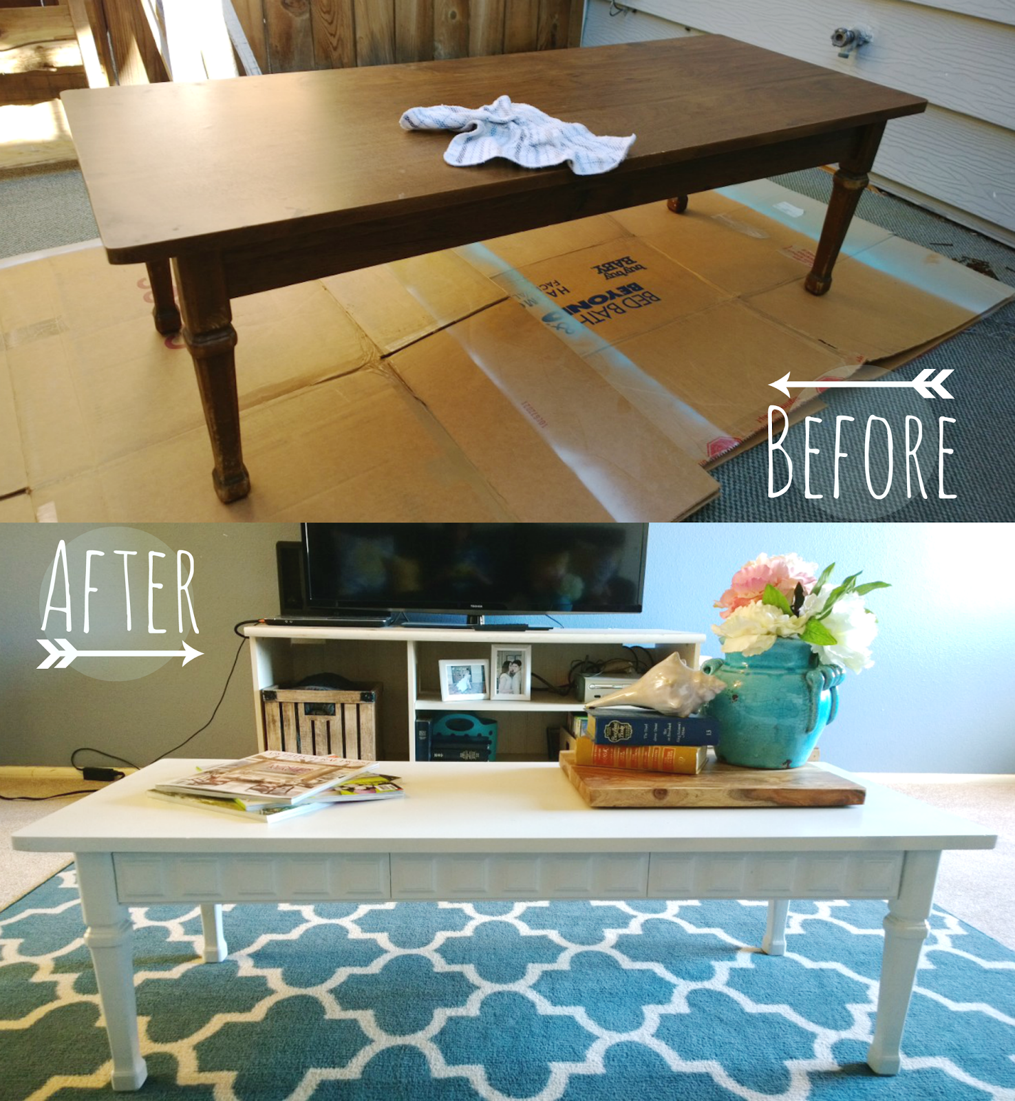 The Holderness' DIY Coffee Table