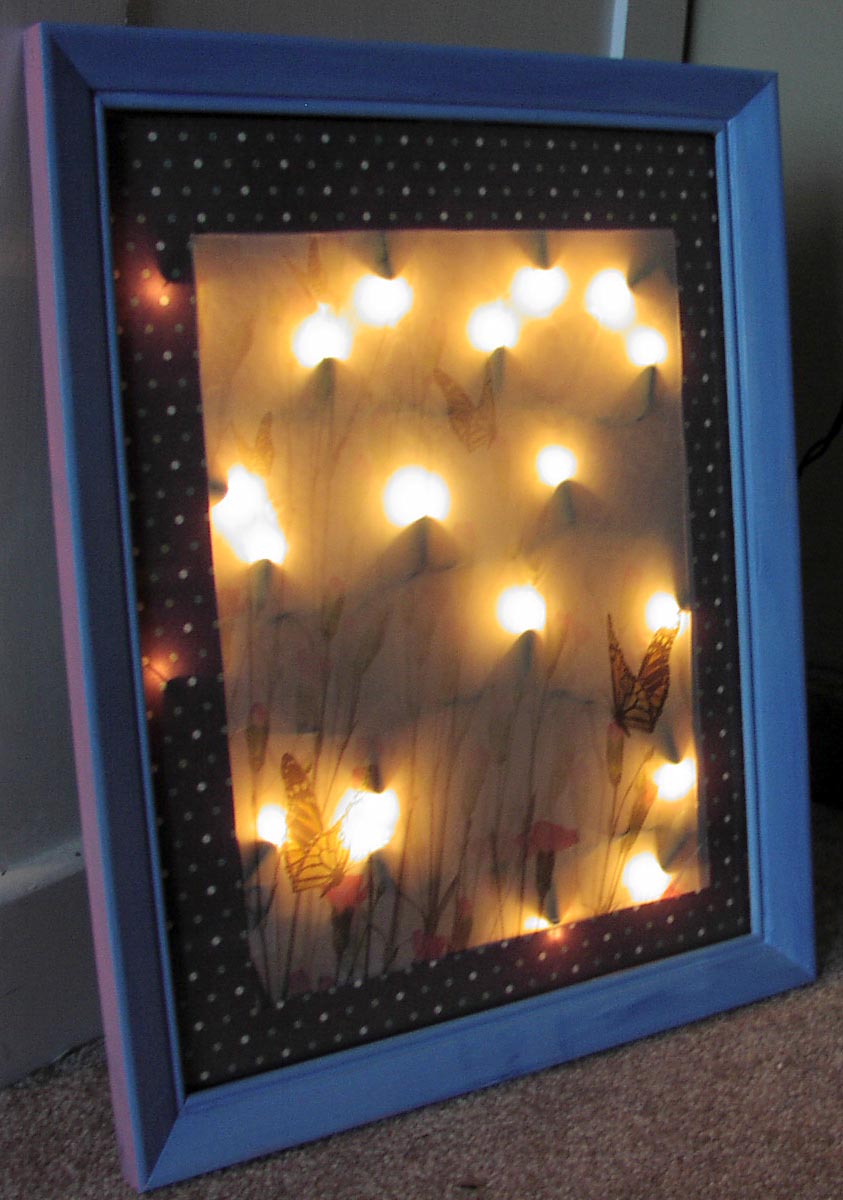 Picture Frame Light and Dry Erase Board { Tutorial } Shealynn's