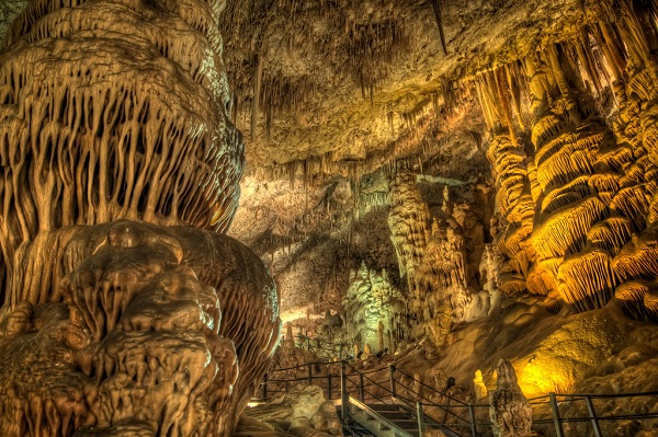 Avshalom Cave in Israel 