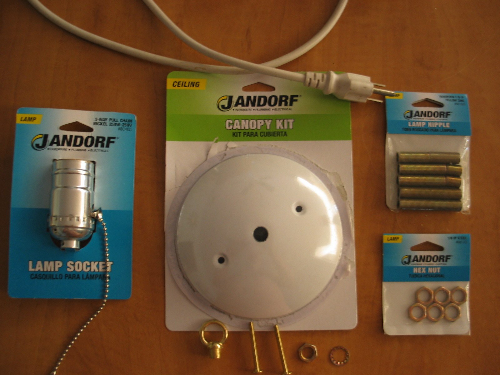 Dave's Mid Century Stuff DIY Project How to turn a pendant lamp