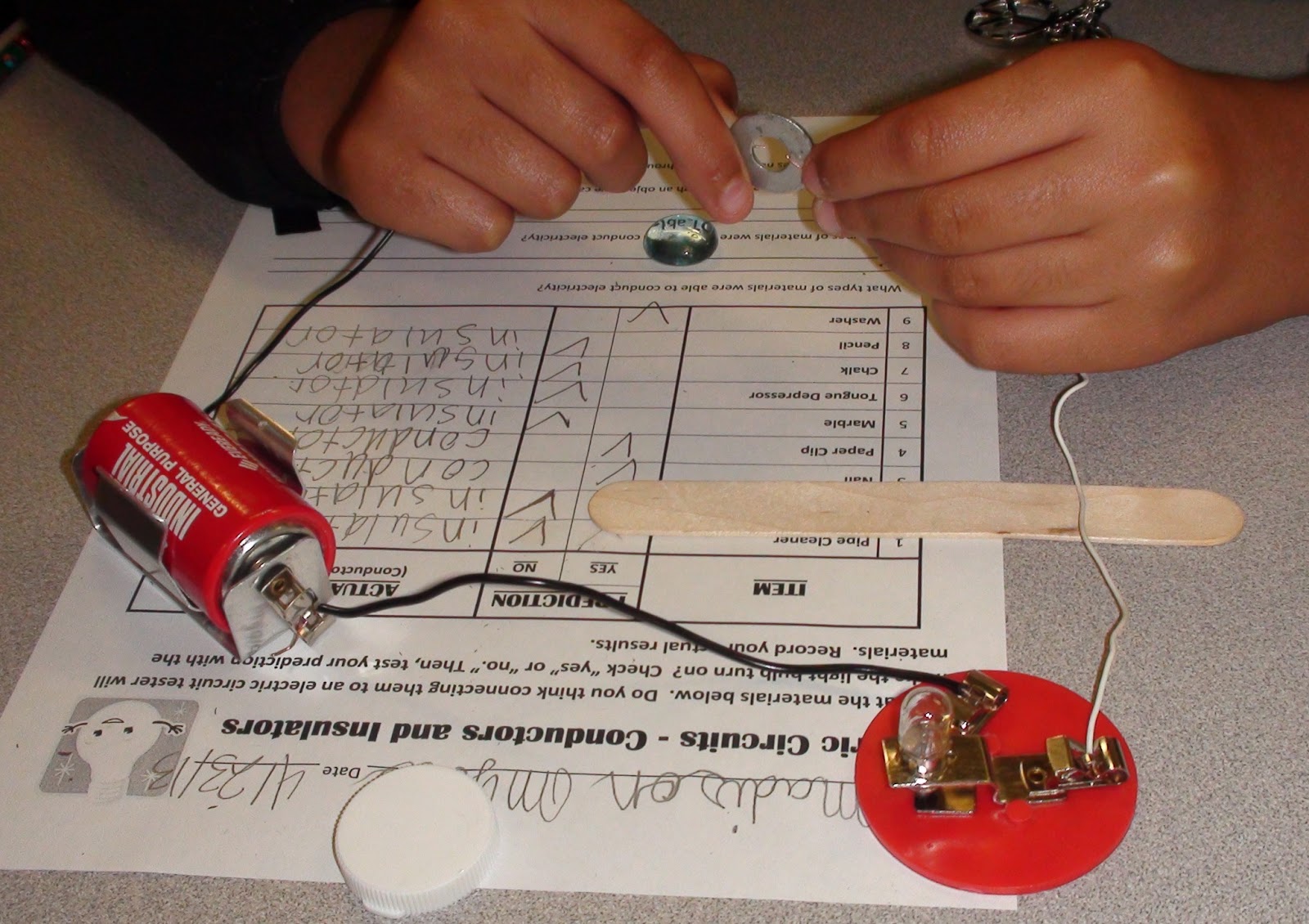 Mrs. Wilson's Class Insulators and Conductors