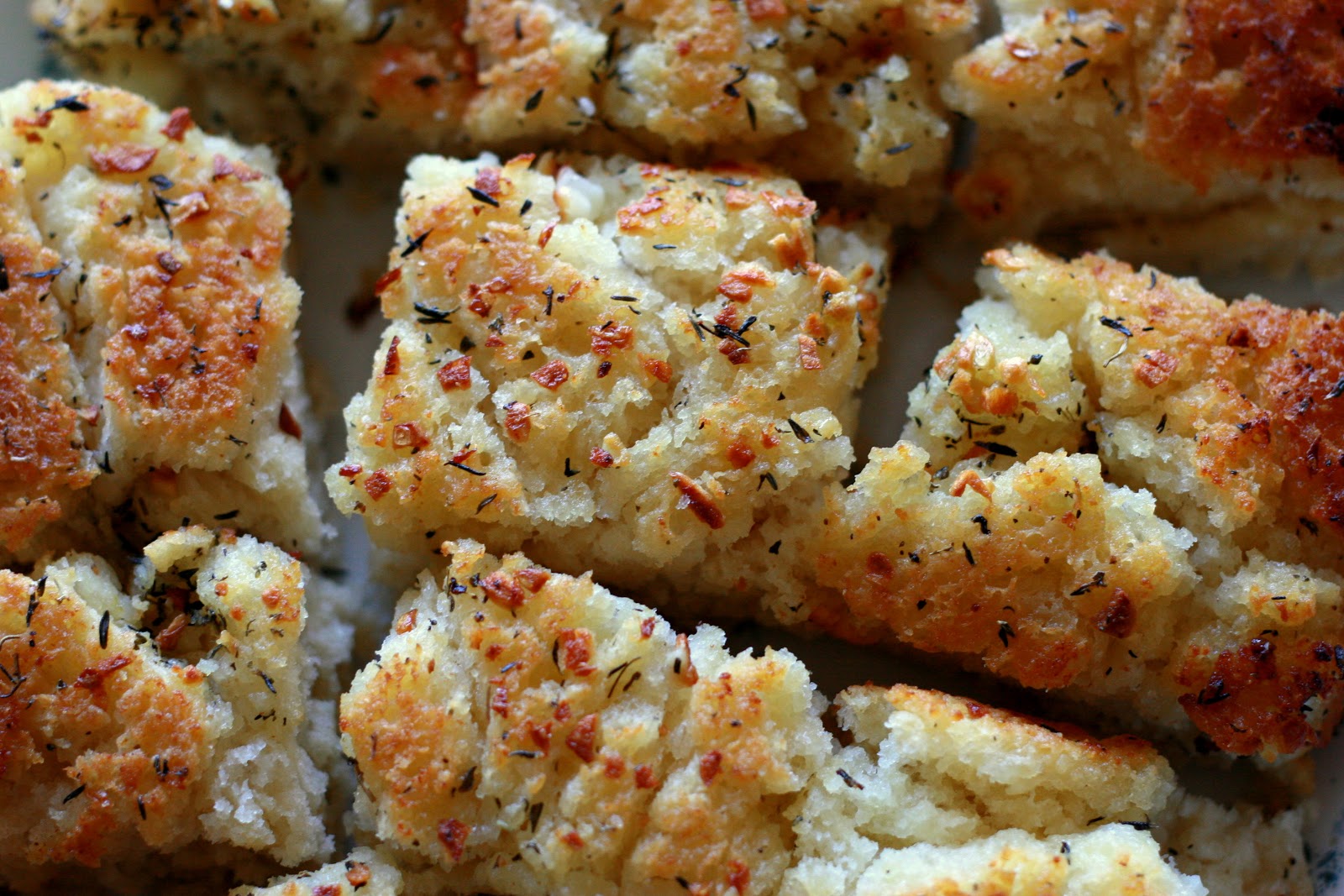 Cooking with Chopin, Living with Elmo Garlic Bread Buttermilk Upside
