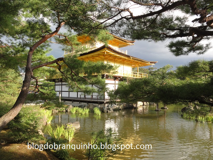 Blog Do Branquinho Quioto Pavilhao Dourado Templo Kinkakuiji