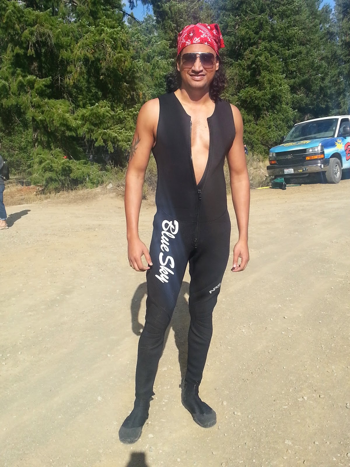 Best Rafting experience, Indian family outings in USA, Things to do near Seattle, Man in black wet suits
