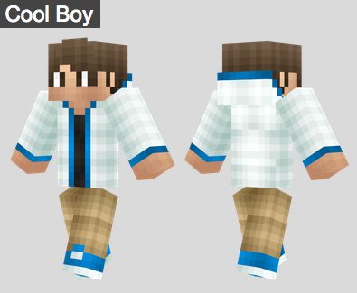 7. Cool Boy Skin 7. Cool Boy Skin