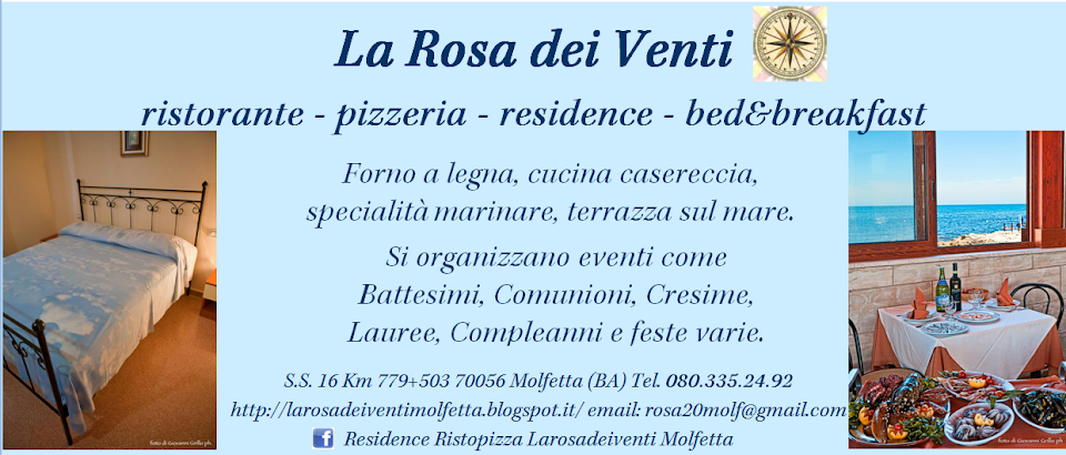 Residence - B&B - Ristorante - Pizzeria "La Rosa dei Venti" Molfetta