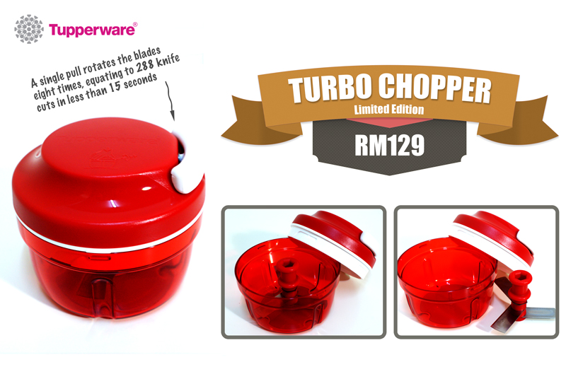 TUPPERWARE WONDERLAND TURBO CHOPPER