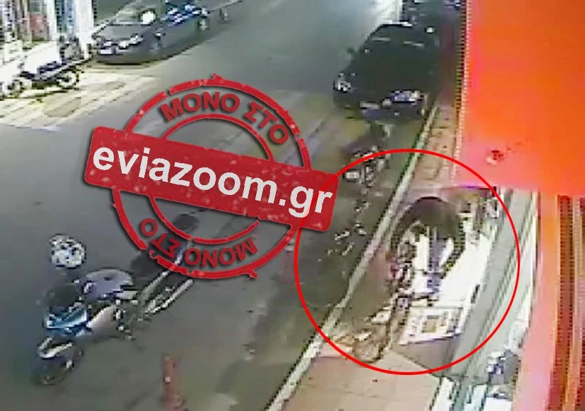 Χαλκίδα: Βίντεο - Ντοκουμέντο! Η κάμερα «έπιασε» τον κλέφτη να αρπάζει το ποδήλατο!