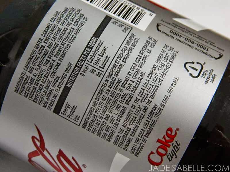 Diet Soda Nutrition Facts