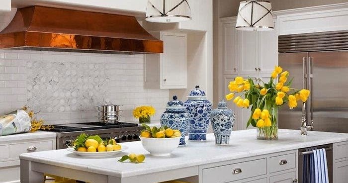 ACCESORIOS DE COCINA AMARILLA IDEAS PARA DECORAR - COCINAS Y BAÑOS