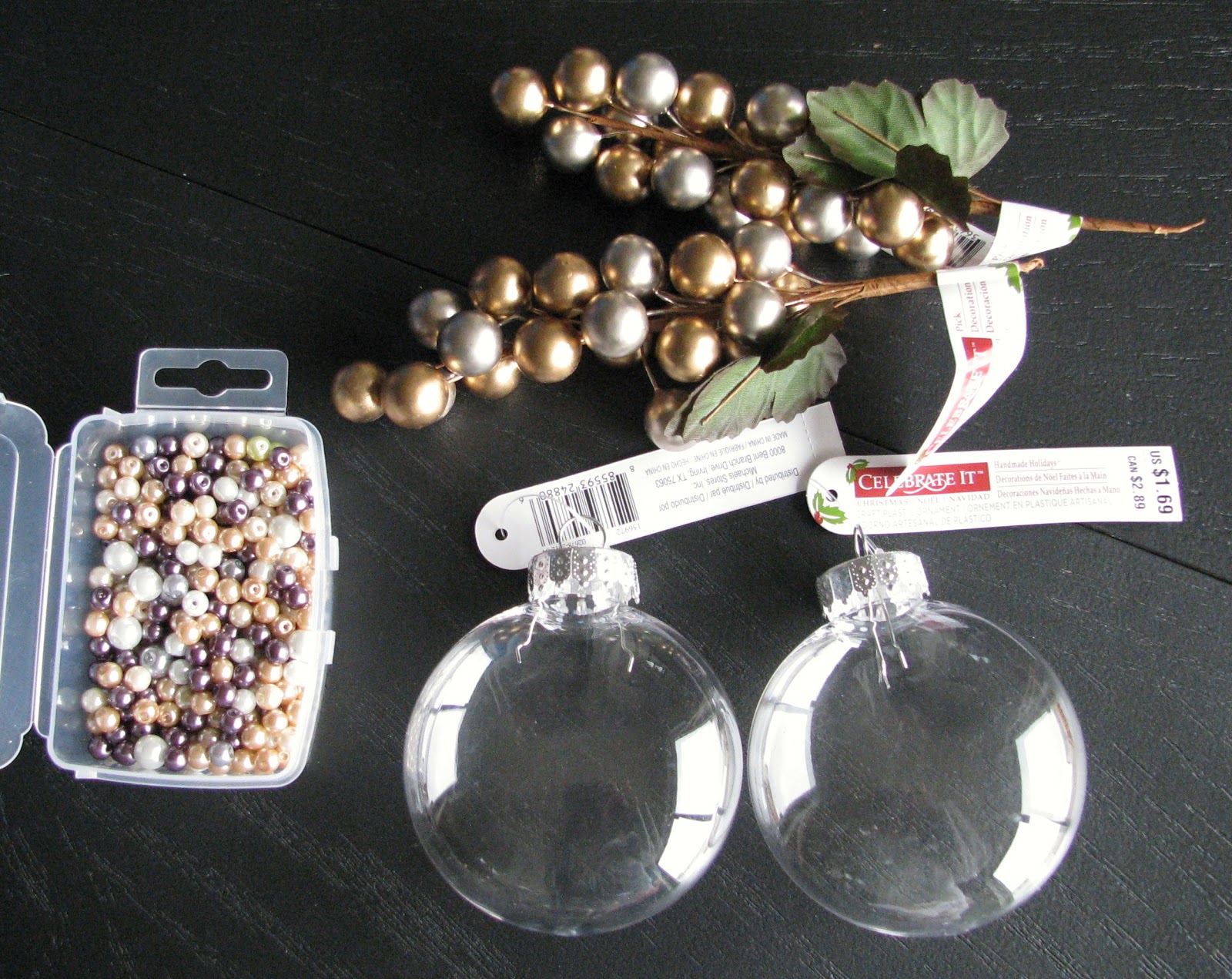 pearl ornaments