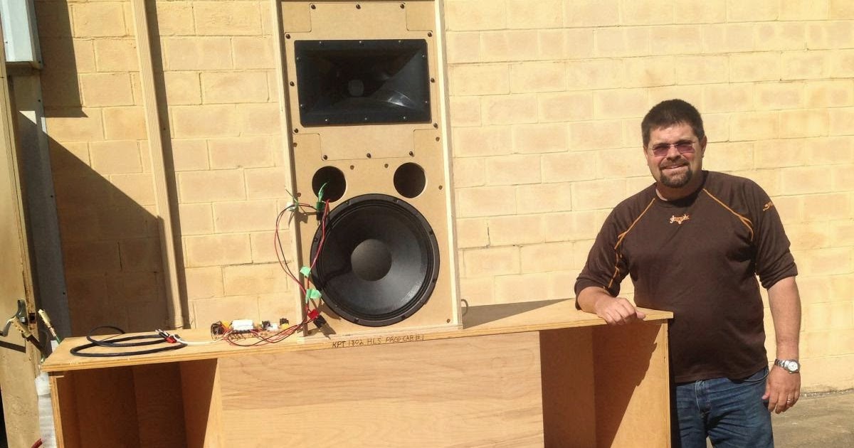 retro vintage modern hifi Klipsch KPT1802HLS Horn Subwoofer