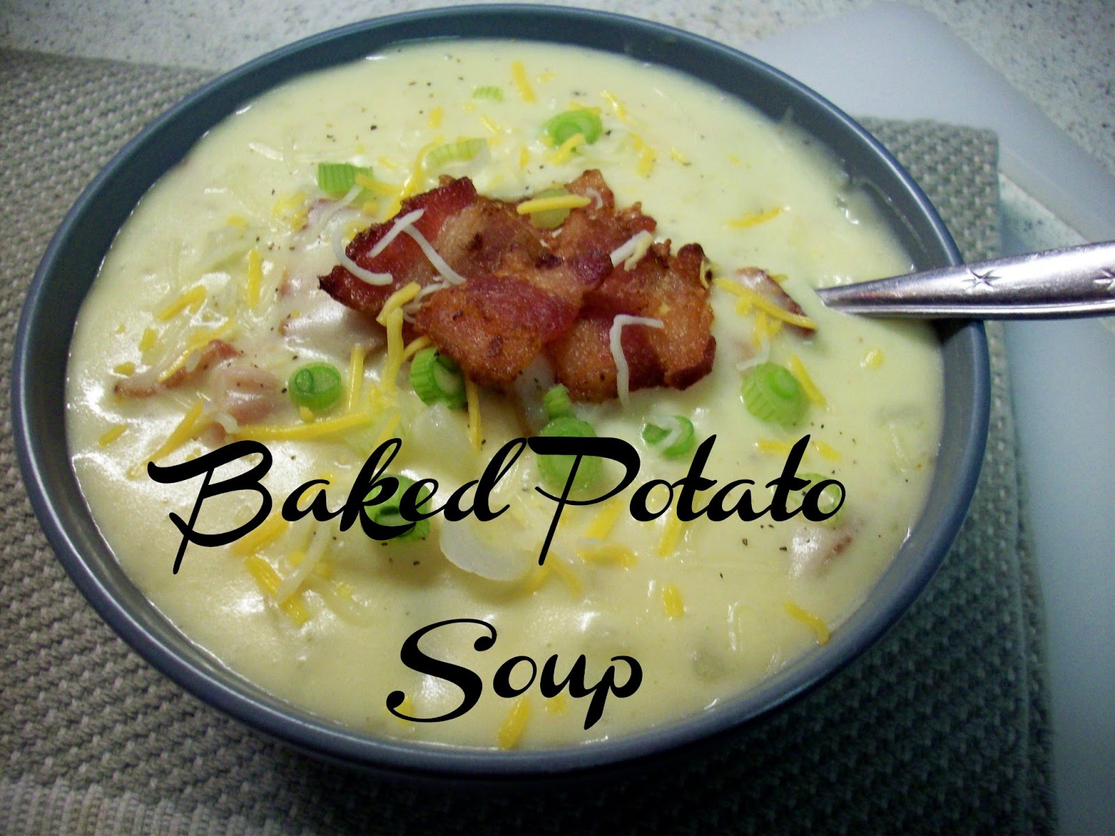 Shannon's Baked Potato Soup (freezes nicely) Food Crafts and Family