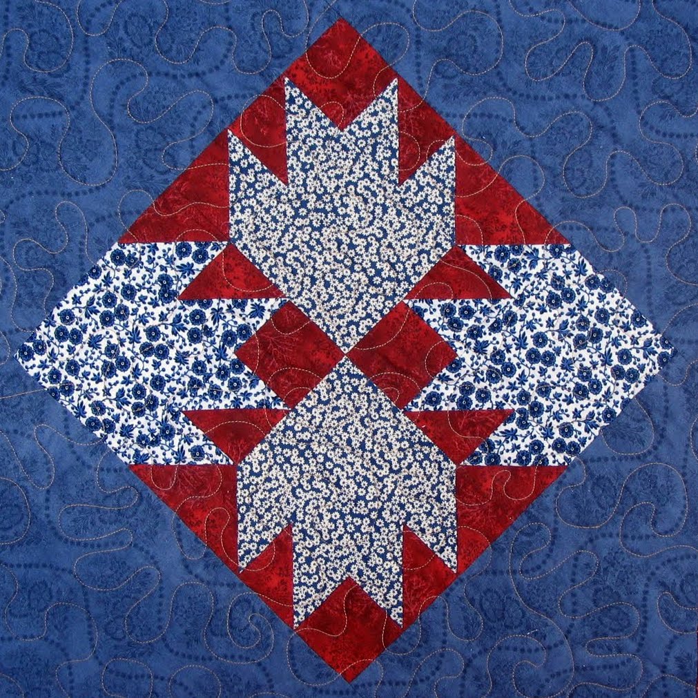 Starwood Quilter Bear Tracks Quilt Block