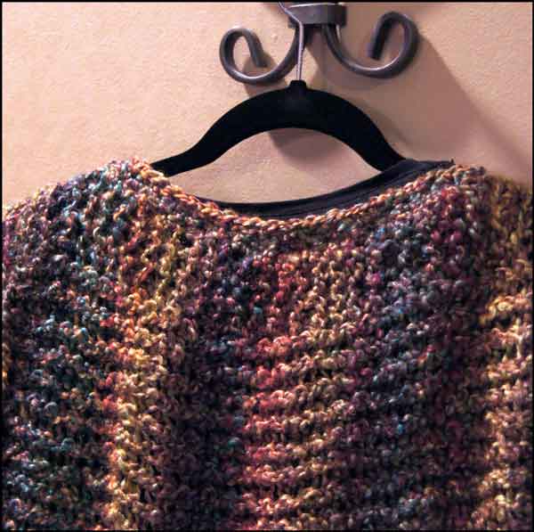 Knitting With Looms Sweater (Vest) is Finished!