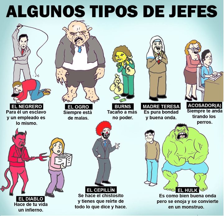 imagenes para facebook imagenes con frases tipos de jefe