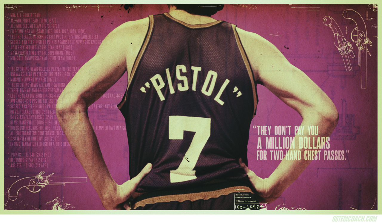 "Pistol Pete" Maravich