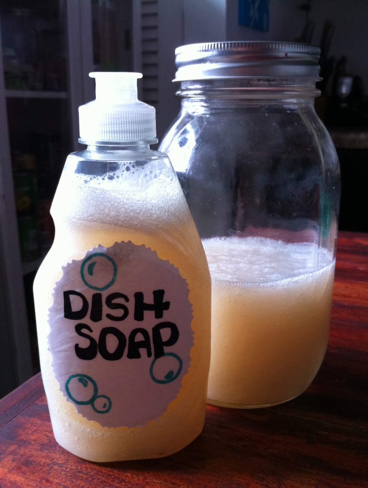 Nurturing with Nature DIY Lemongrass & Tangerine Liquid Dish Soap