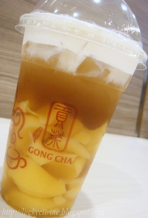 Lucky Citrine Gong Cha Winter Melon Tea
