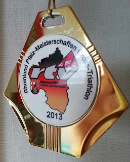 1. Platz Rheinland-Pfalz Cross Triathlon AK30