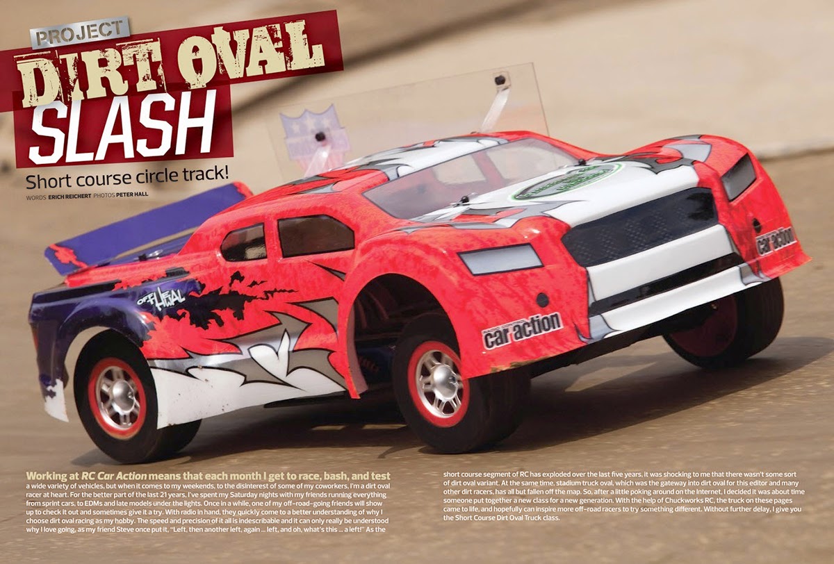 traxxas slash oval racing
