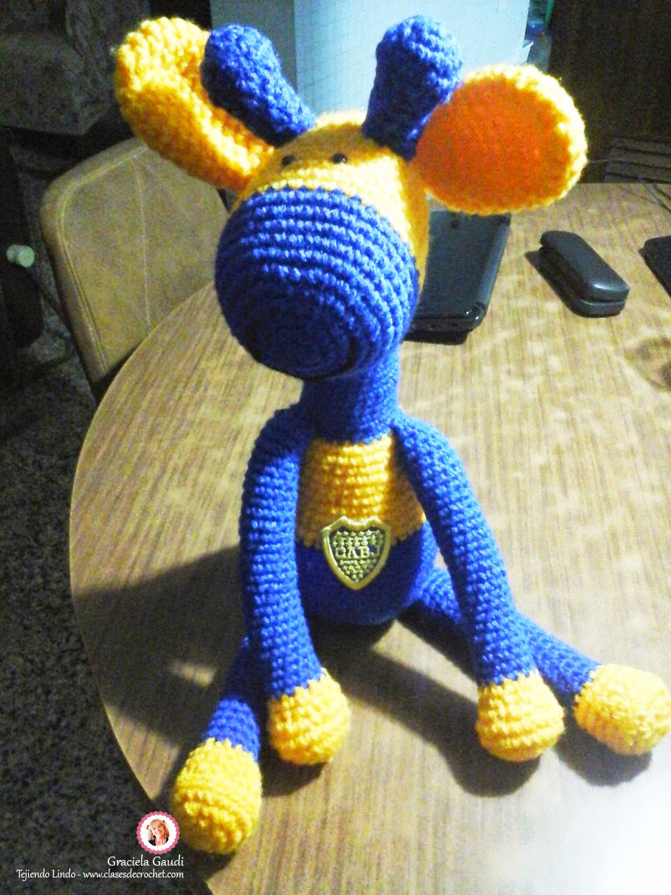 jirafa amigurumi paso a paso español
