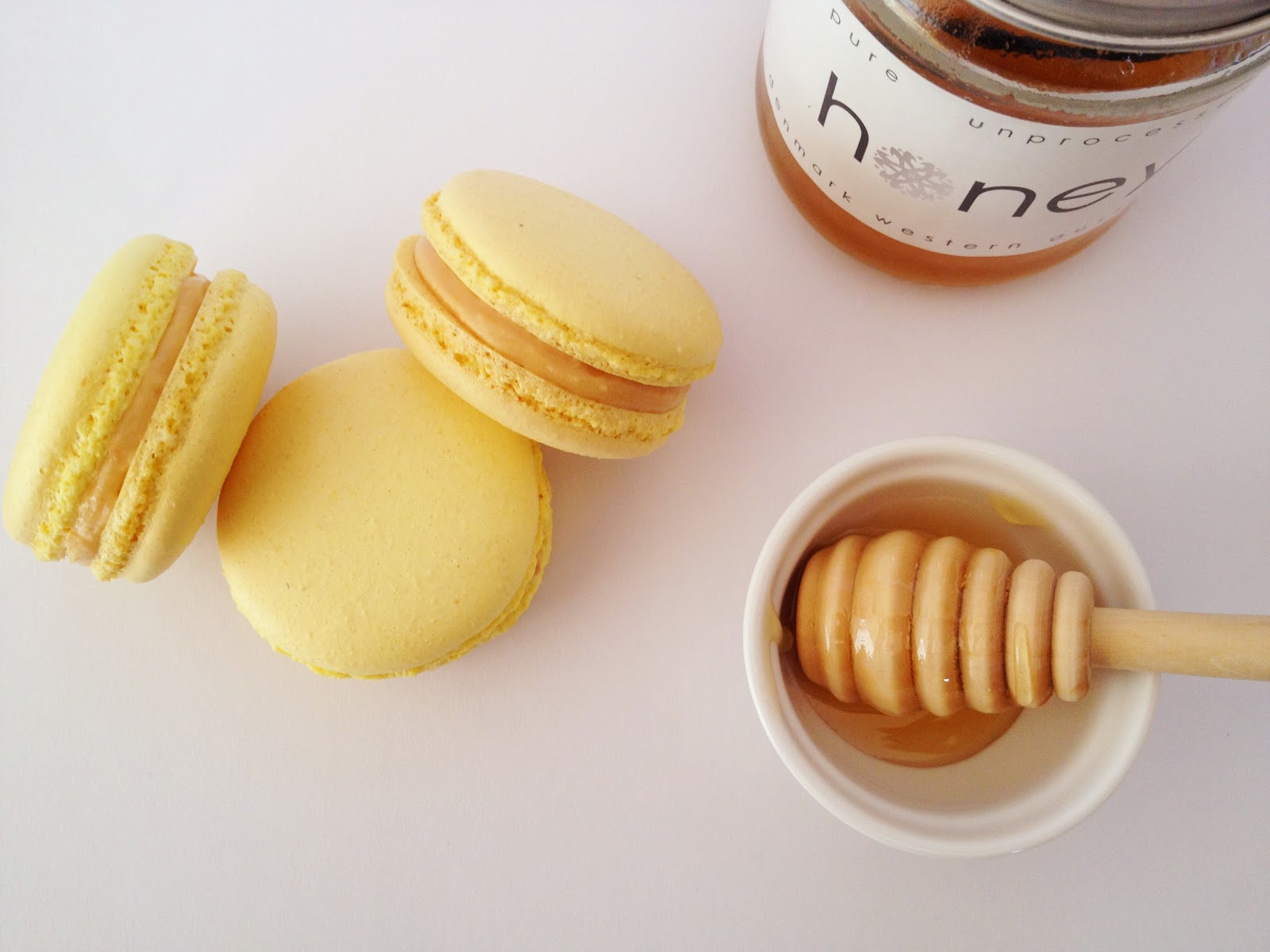 Macaron Me Peanut Butter and Honey Macarons