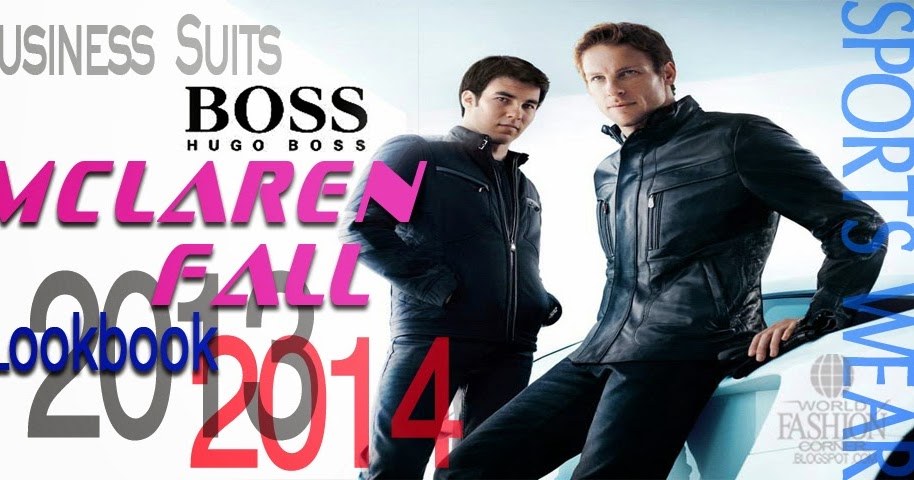 Boss Mclaren Fall Look Book 2013 2014 Luxury Business Suits And