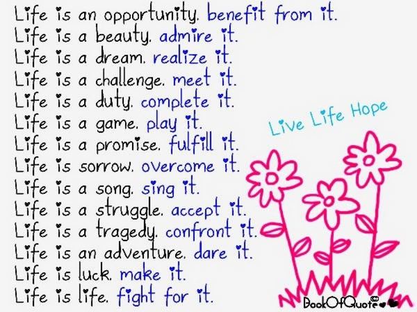 Life Quotes and Sayings About Love: Life is what happens to you