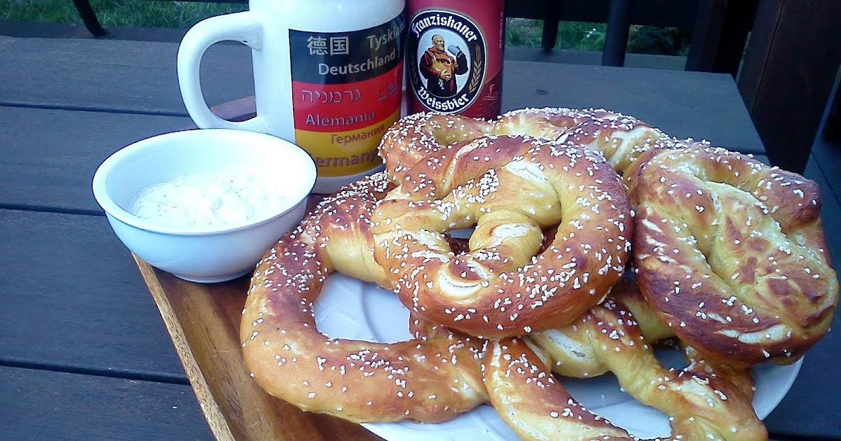 37 Cooks Bavarian Pretzels with a Creamy Mustard Dill Dip