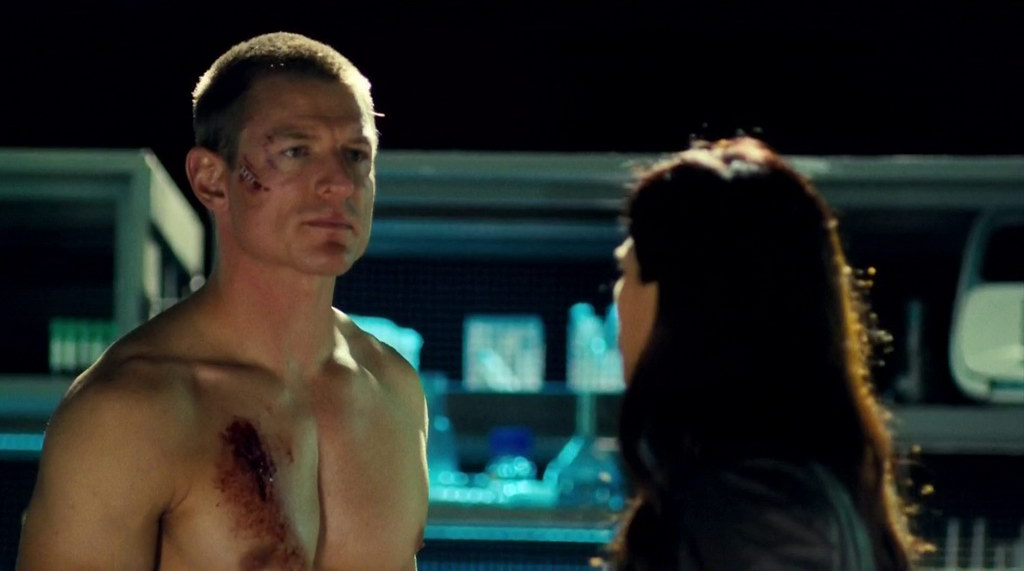 Philip Winchester Shirtless in Strike Back s3e06.