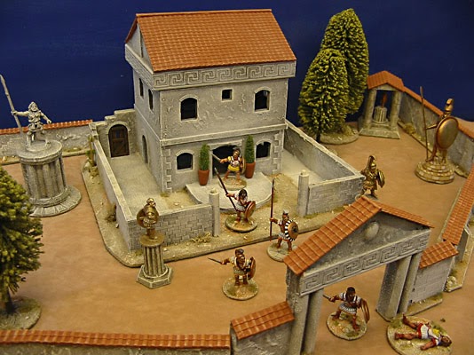 Ancient greek houses drawing  sketchy wednesday orders of architecture