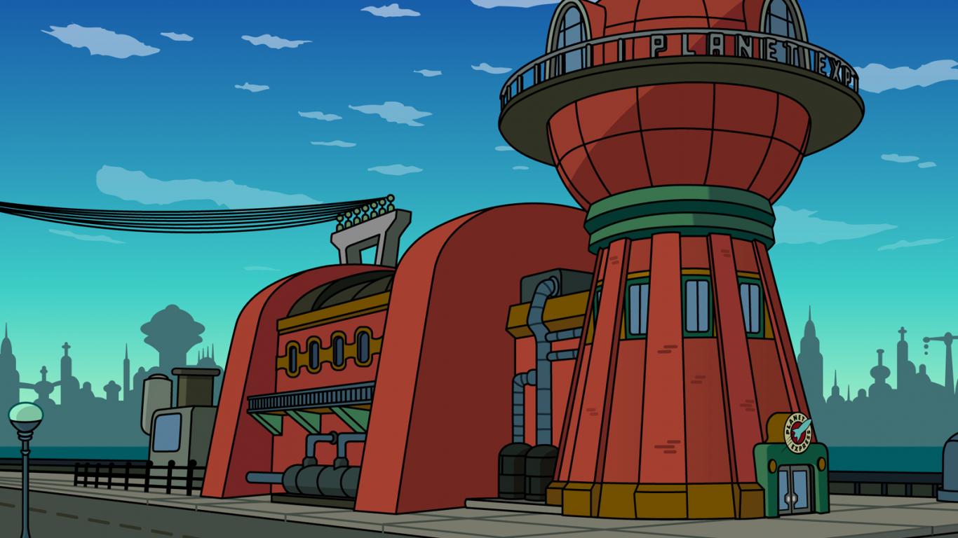 Esther Castillo: futurama background