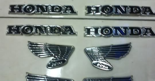 Classic Motor CB: Logo Emblem Honda Cb 100 k-2