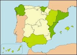 España y sus comunidades autónomas.