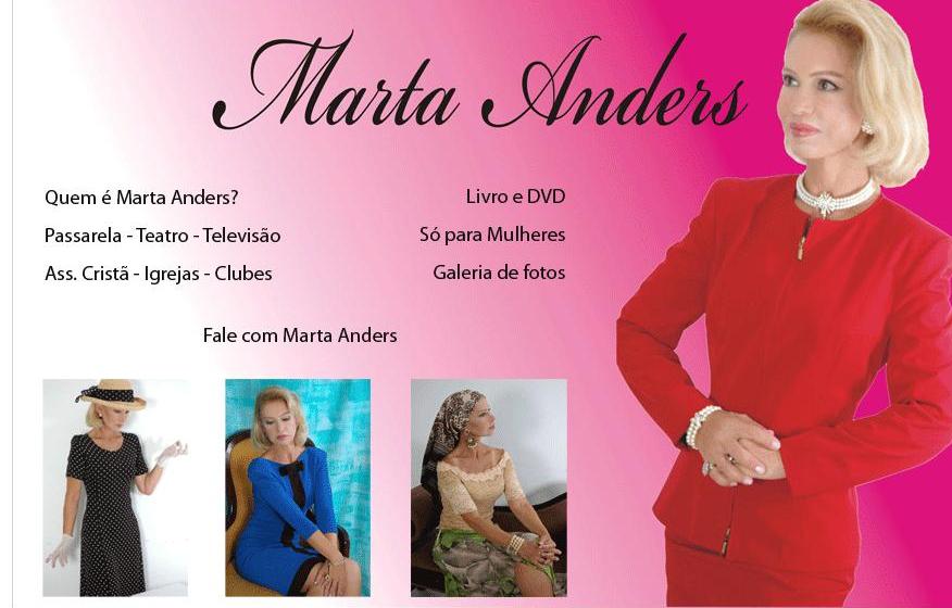 Marta Anders: Marta Anderson - Site Oficial