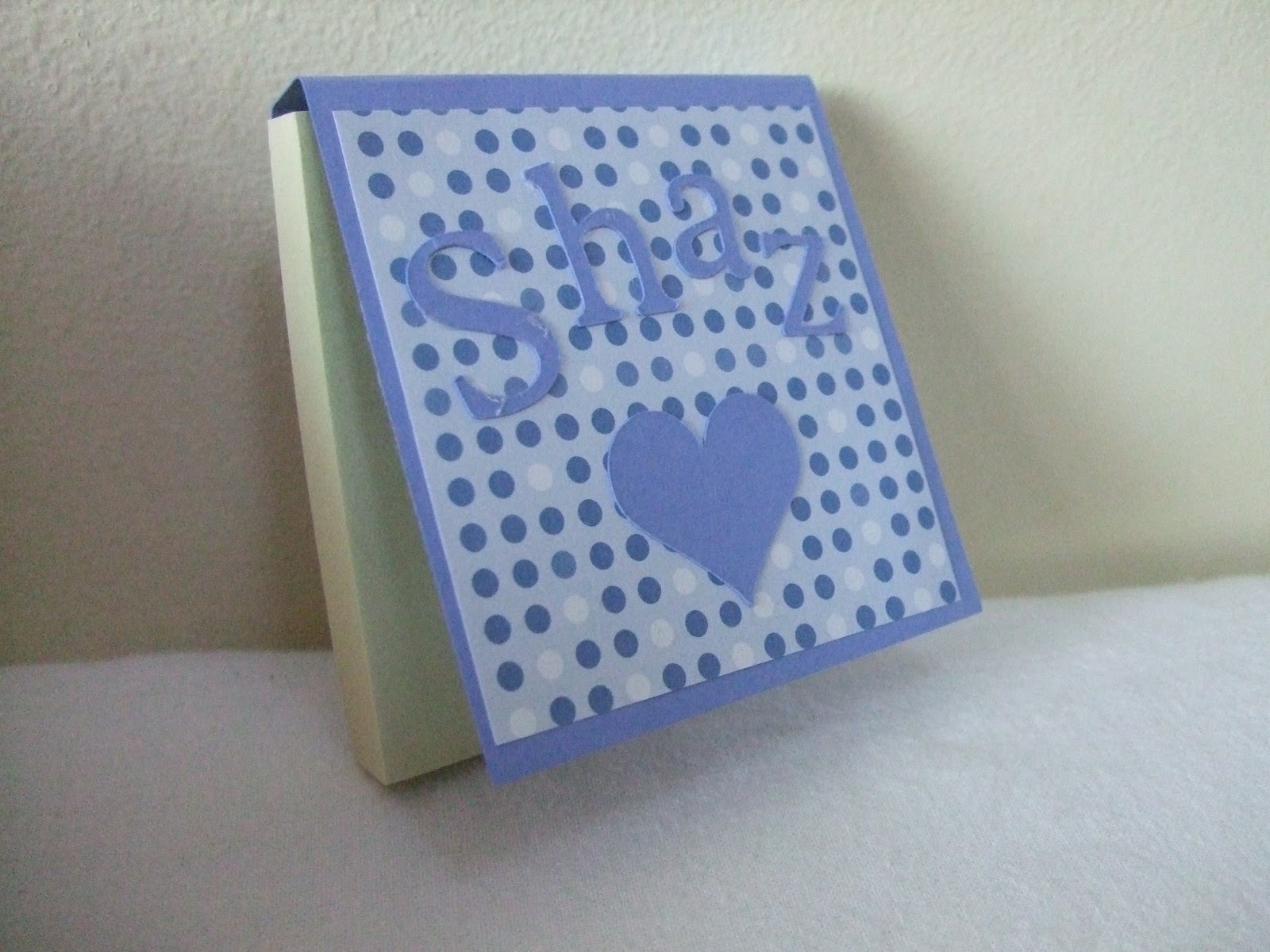 Making Stuff Postit note cover tutorial